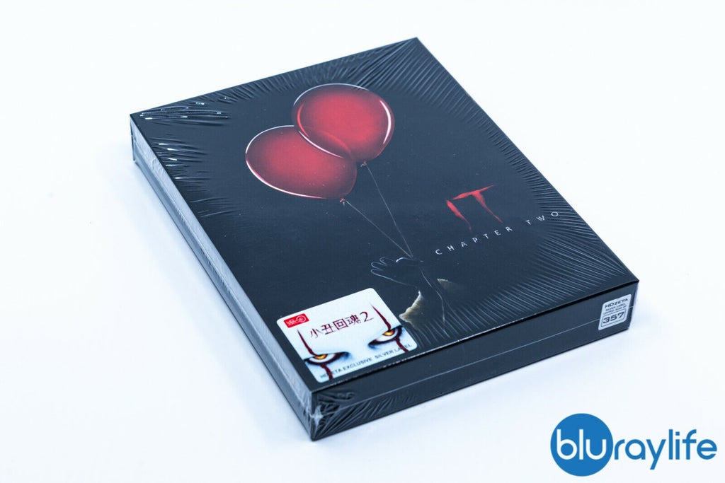 Coffret Steelbook One Click de Ça Chapitre 2, édition limitée HDzeta, étiquette argentée exclusive