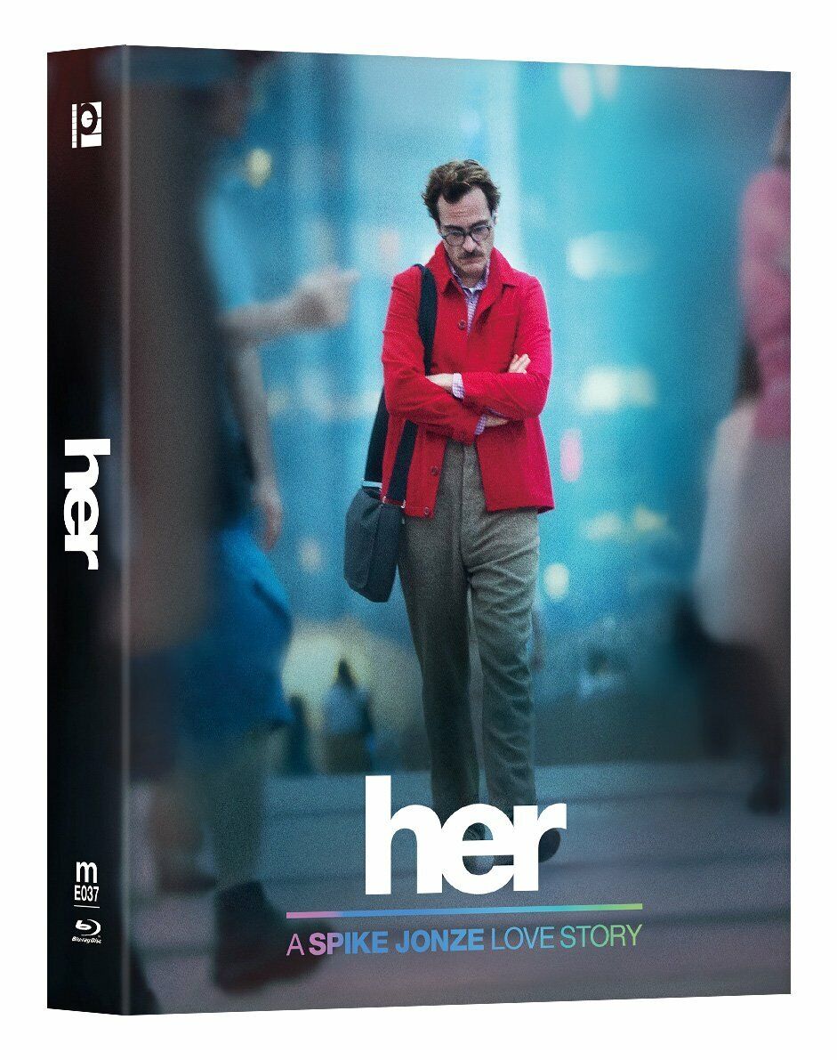 HER Blu-ray Steelbook Manta Lab Exclusive ME#37 Double Lenticular Full Slip