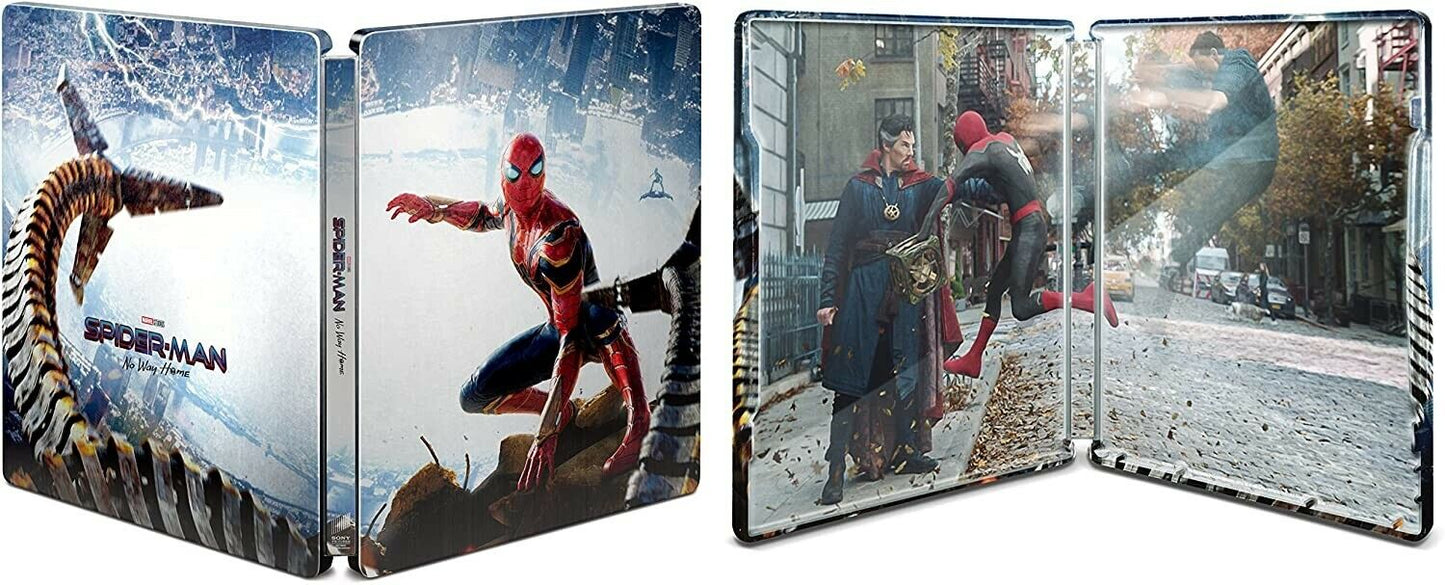 Spider-Man: No Way Home 4K Blu-ray Steelbook Amazon Japan Exclusive