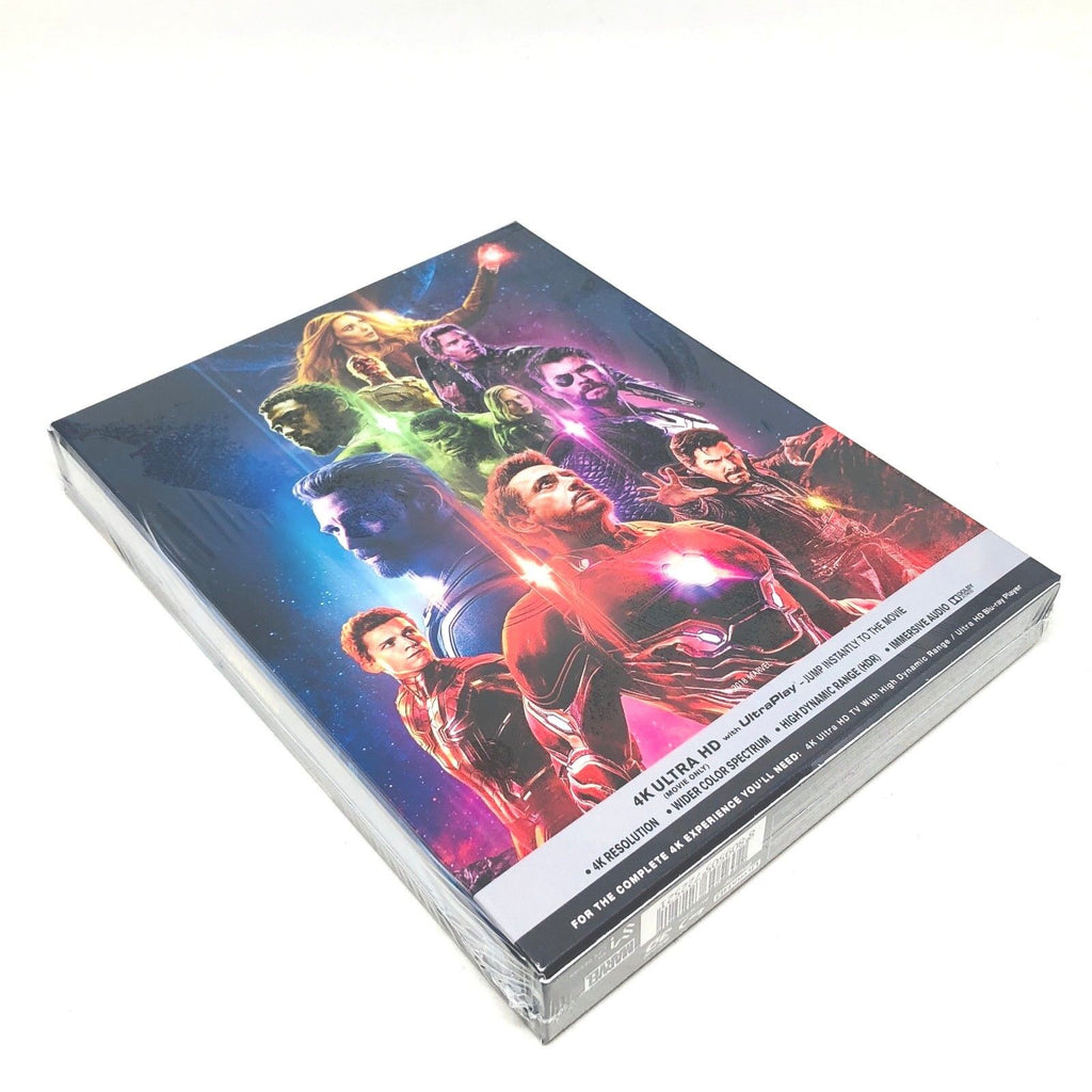 Avengers : Infinity War 4K+3D+2D Blu-ray Steelbook SM Life Design Exclusive Full Slip