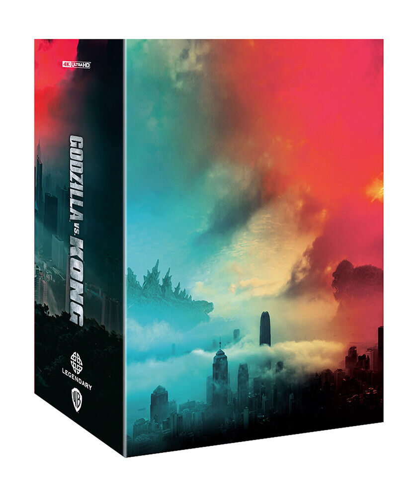 Godzilla V Kong 4K Blu-ray Steelbook Manta Lab Exclusive ME#41 One Click Box Set