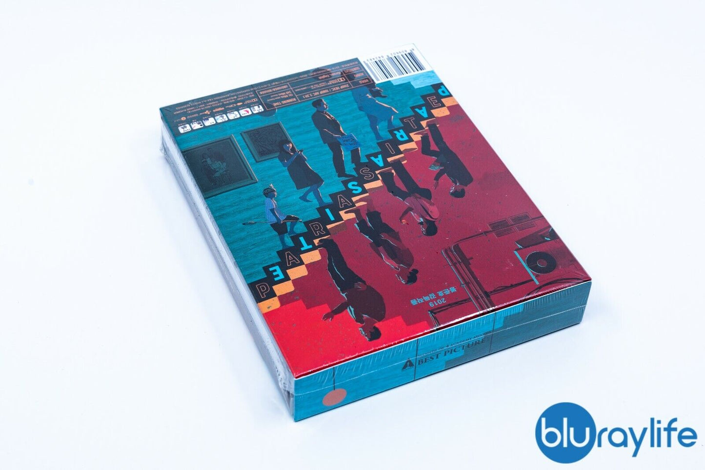 Parasite 4K+2D Blu-ray Steelbook Korea CJ E&M Exclusive Full Slip Type B