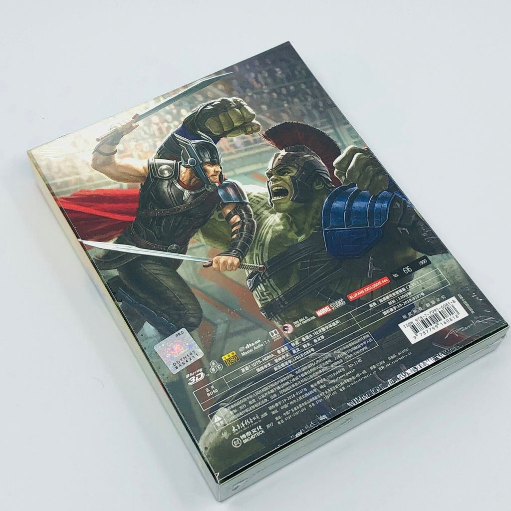 Thor : Ragnarok 3D+2D Blu-ray Steelbook Édition Exclusive Blufans n° 44 - Pochette Lenticulaire