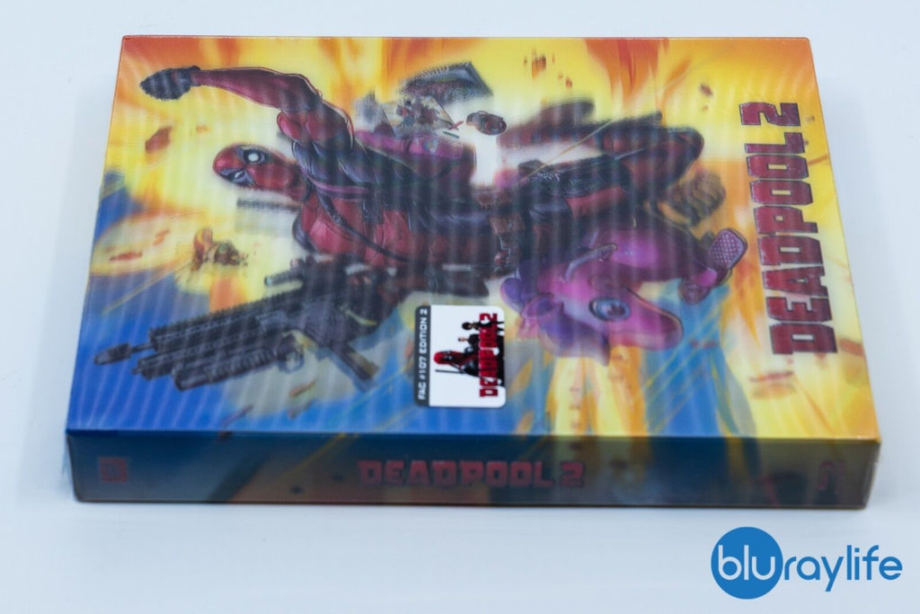Coffret Steelbook 4K Blu-ray Deadpool 2, Collection Filmarena n° 107, épisodes 1 et 2
