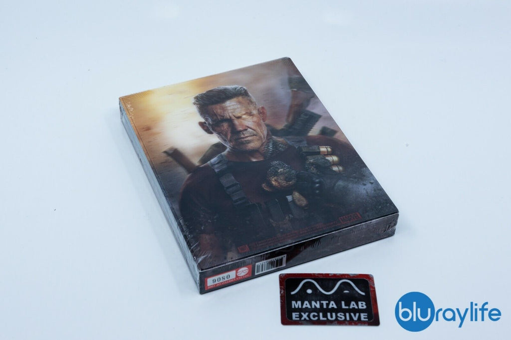 Blu-ray SteelBook Deadpool 2, édition exclusive Manta Lab ME#20, double lenticulaire