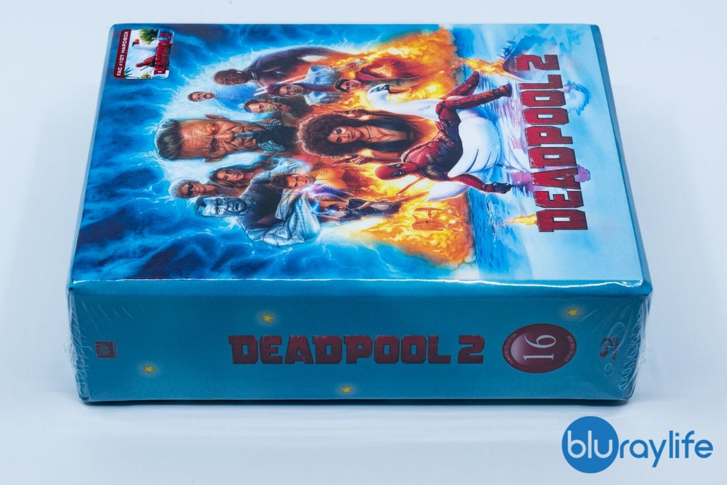 Coffret Steelbook 4K Blu-ray Deadpool 2, Collection Filmarena n° 107 (boîte vide)