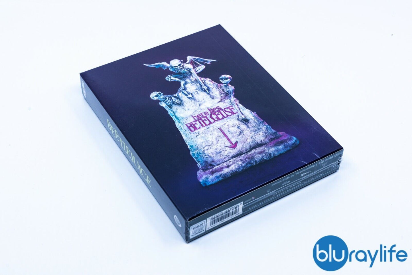 Beetlejuice 4K  Blu-ray Steelbook Lenticular Slip HDzeta Silver Label