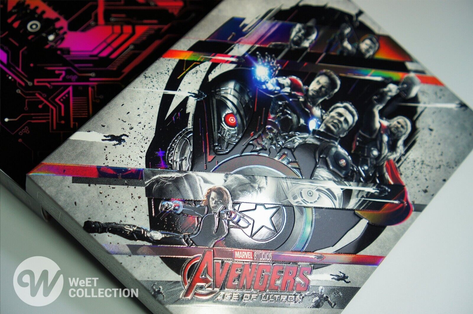 Avengers : L'Ère d'Ultron Blu-ray 4K+2D SteelBook Collection WeET Exclusive #15 Fourreau A2