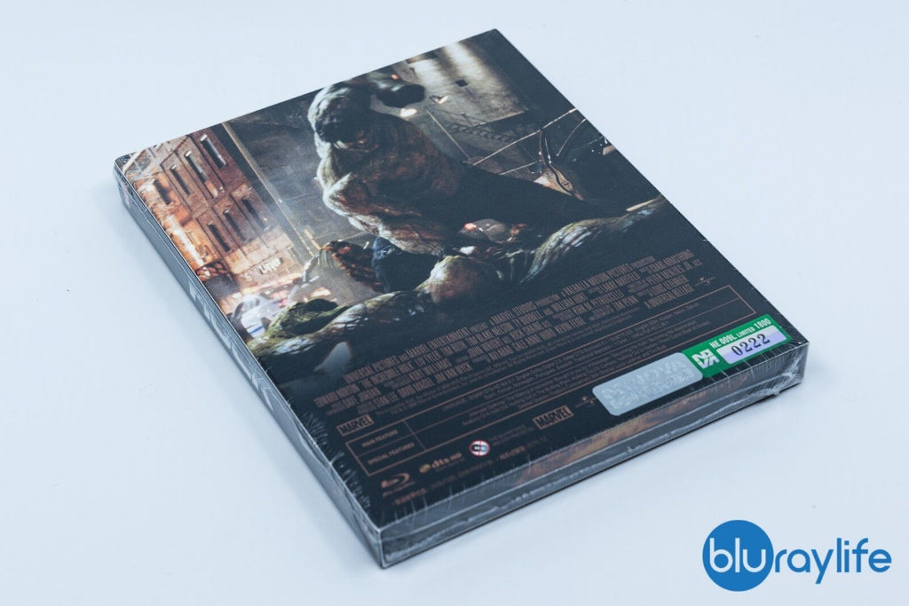 L'Incroyable Hulk Blu-ray Steelbook Novamedia Exclusive #9 Coffret One Click