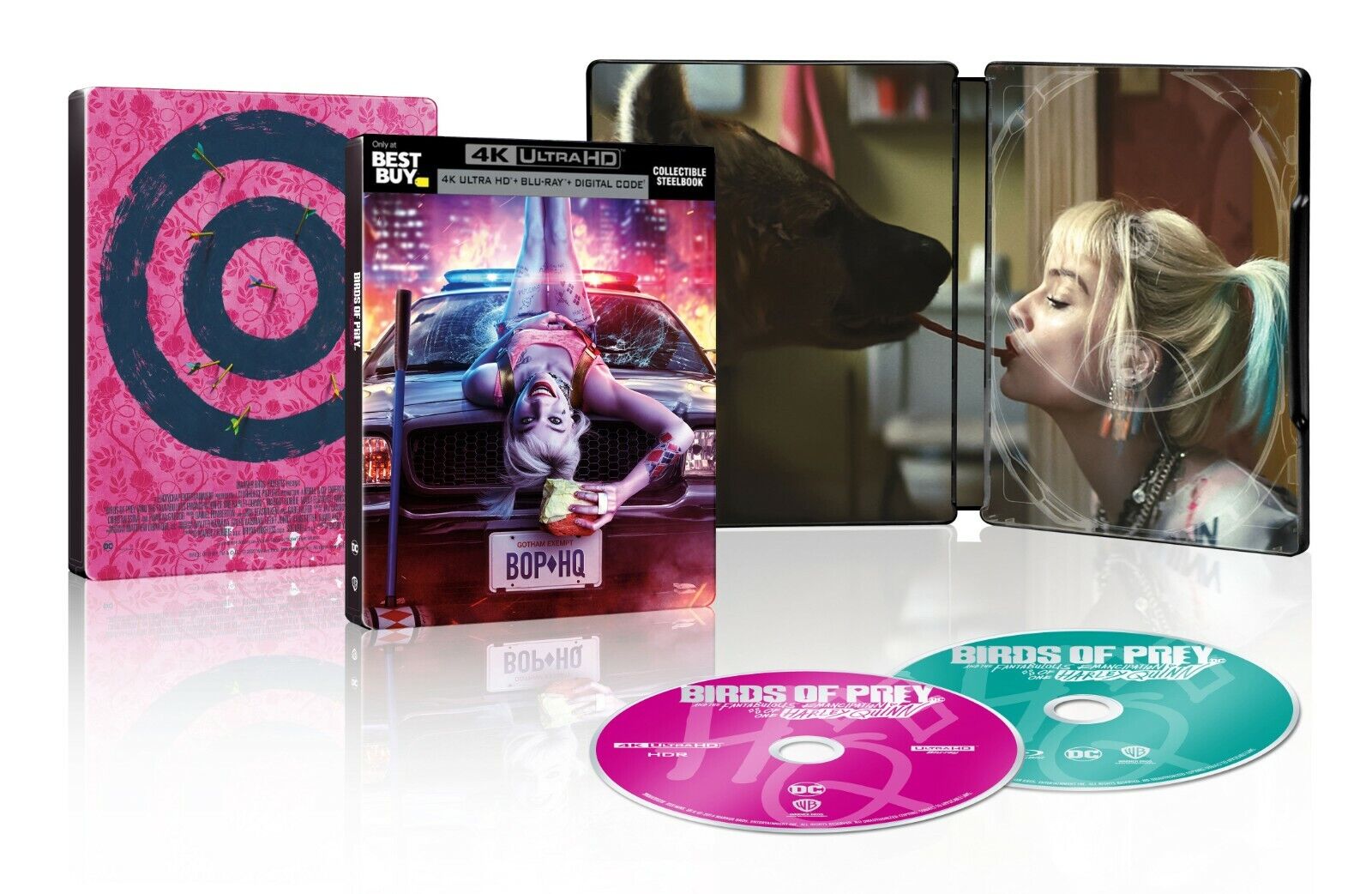 Birds of Prey Blu-ray 4K Steelbook + Digital Exclusive Best Buy
