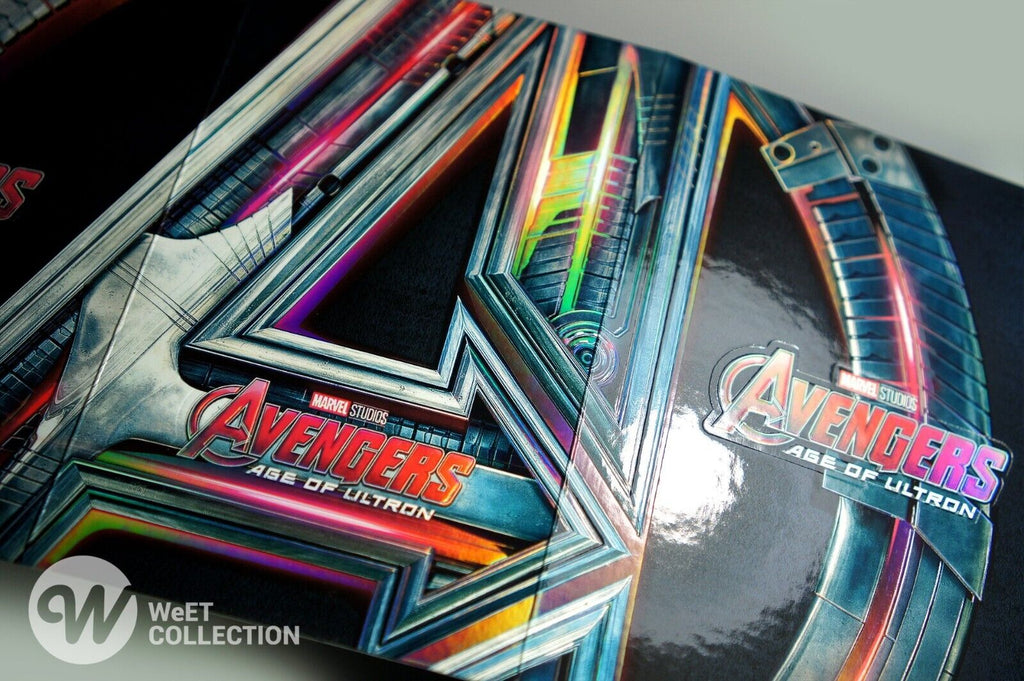 Avengers : L'Ère d'Ultron Blu-ray SteelBook 4K+2D+3D Collection WeET Exclusive #15 Coffret One Click