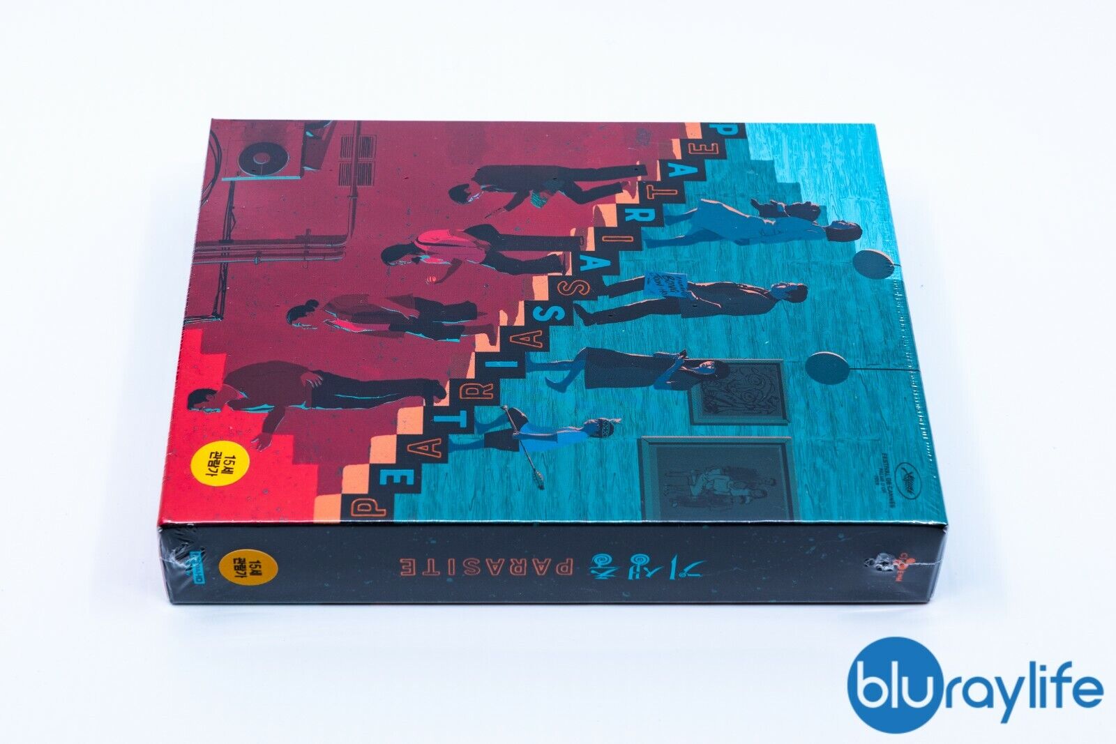 Parasite 4K+2D Blu-ray Steelbook Corée CJ E&amp;M Exclusive Fourreau Type B