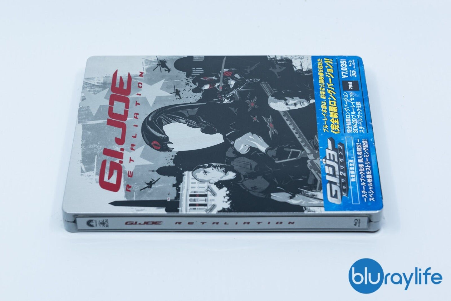 G.I. Joe: Retaliation SteelBook 3D Theatrical & 2D Long Version JAPAN