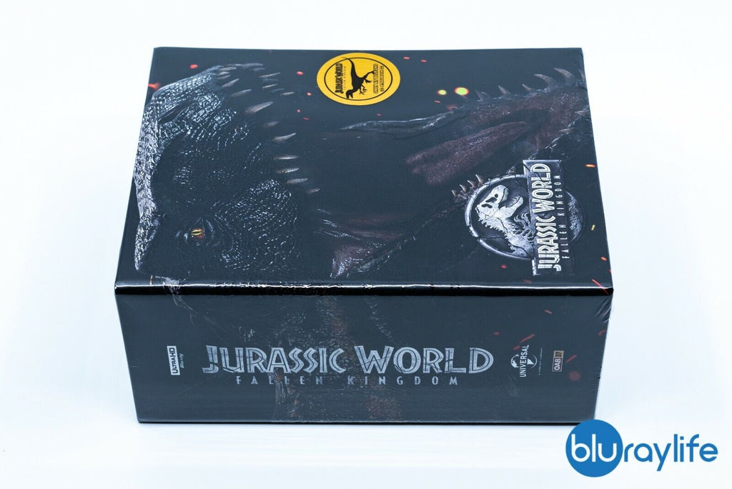 Jurassic World : Fallen Kingdom 4K+3D+2D Blu-ray Steelbook Blufans OAB #37 Coffret One Click