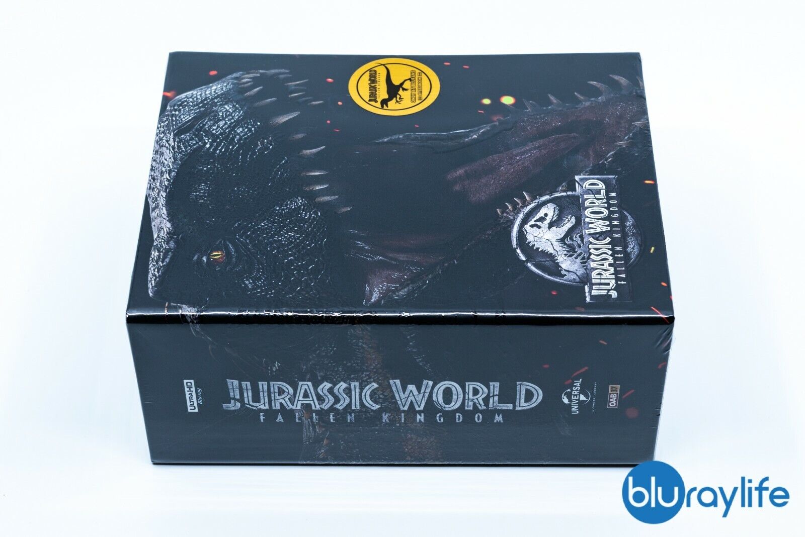 Jurassic World : Fallen Kingdom 4K+3D+2D Blu-ray Steelbook Blufans OAB #37 Coffret One Click