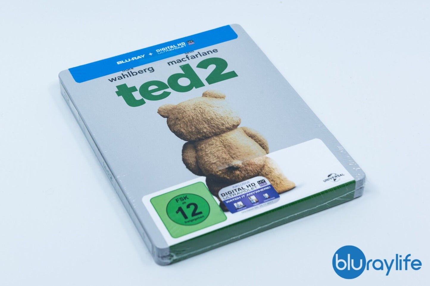 Ted 2 (Back Version) Blu-ray SteelBook Limited Edition W/ Digital Amazon Germany