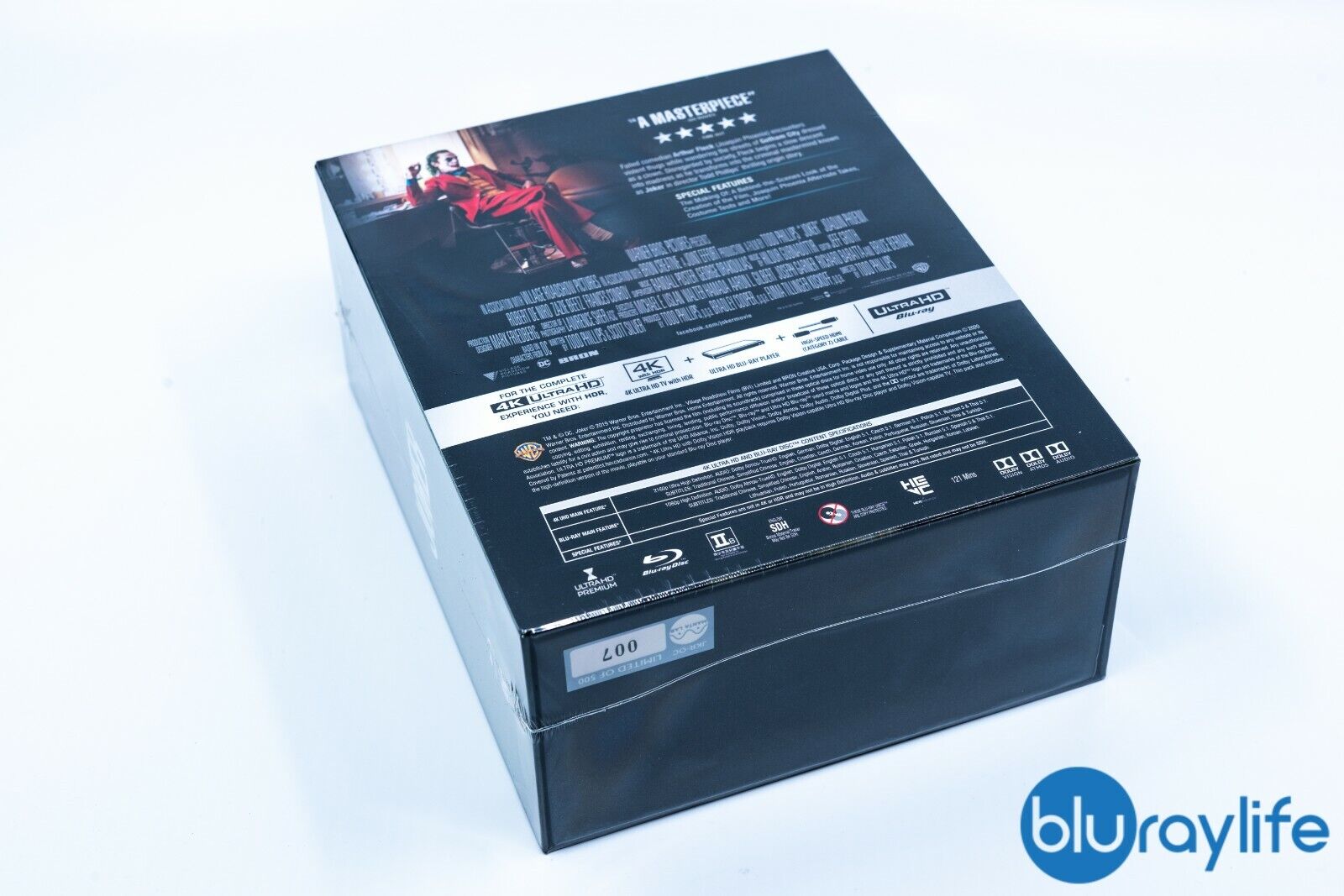 Coffret Steelbook Blu-ray 4K Joker Manta Lab Exclusive ME#29 One Click