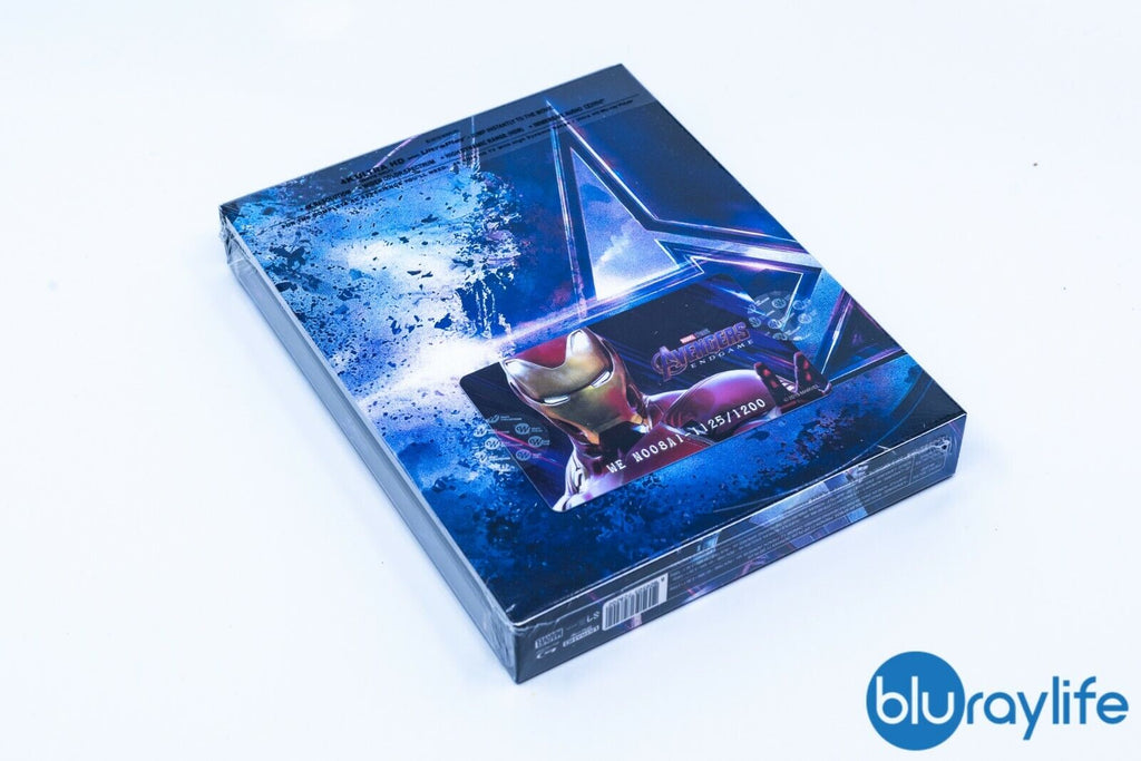 Avengers : Endgame 4K+2D Blu-ray Steelbook Collection WeET Exclusive #8 Fourreau A1
