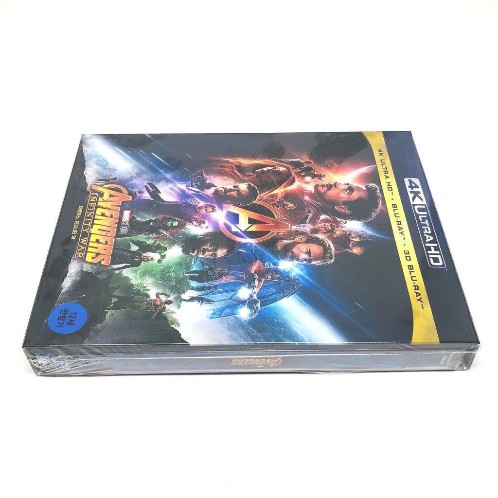 Avengers : Infinity War 4K+3D+2D Blu-ray Steelbook SM Life Design Exclusive Full Slip