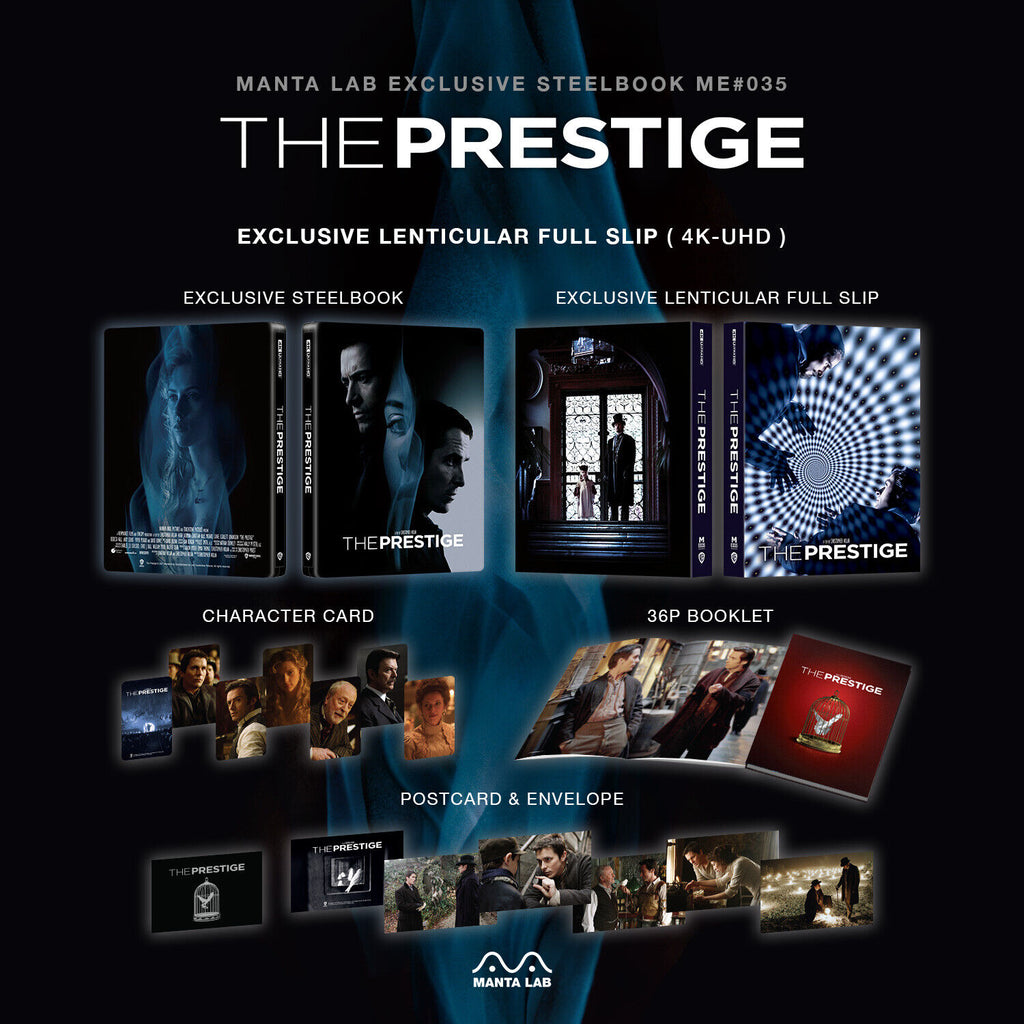 Coffret Steelbook Prestige 4K Blu-ray Manta Lab Exclusive ME#35 One Click