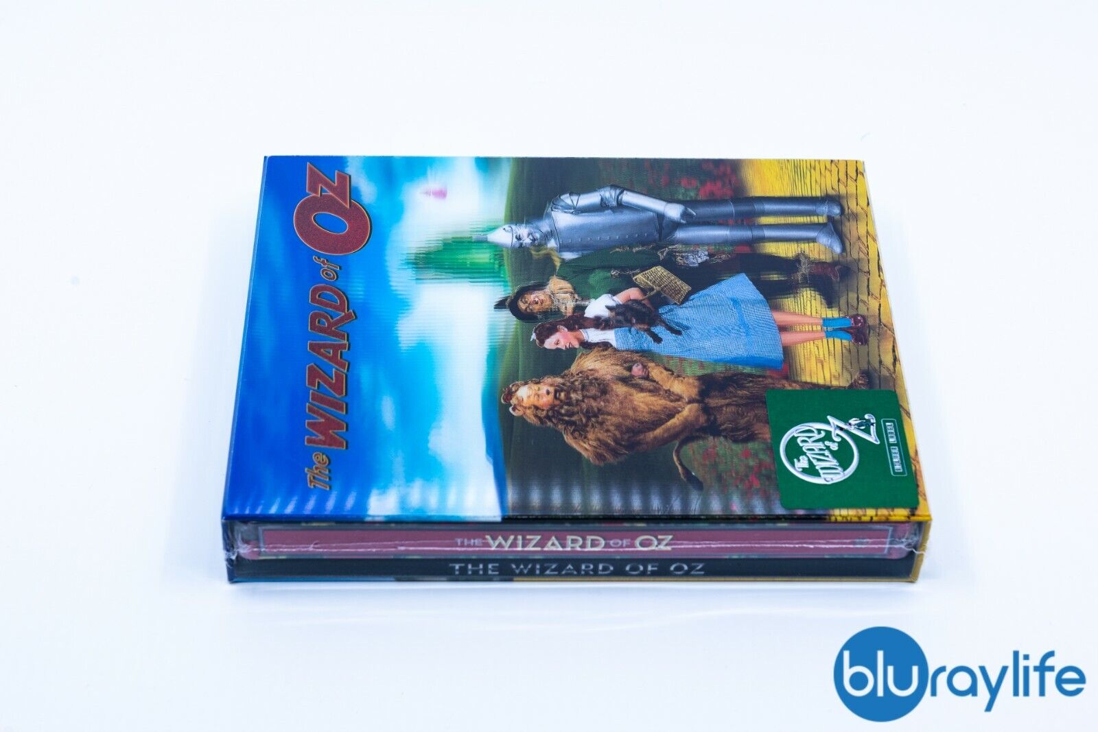 Le Magicien d'Oz 4K Blu-ray Steelbook Lenticulaire Fourreau Intégral HDzeta Étiquette Argentée