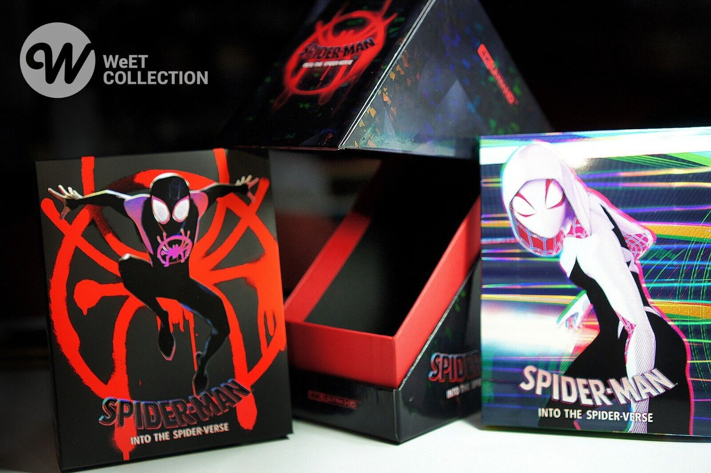 Spider-Man: Into the Spider-Verse 4K Blu-ray Steelbook WeET Collection Exclusive #16 One Click Box Set