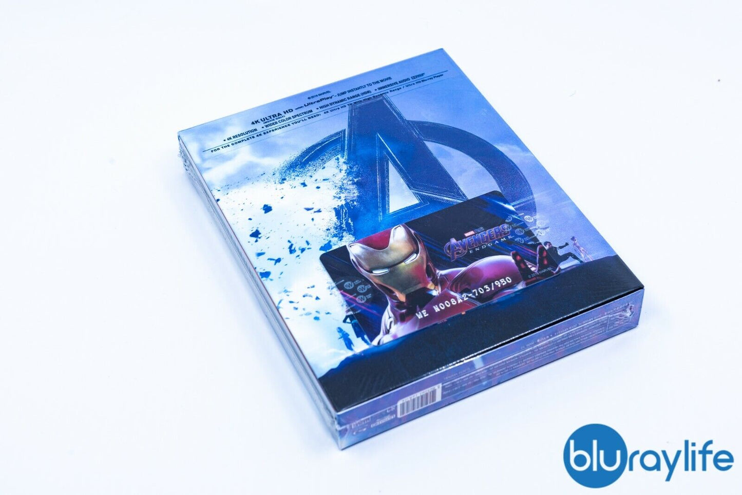 Avengers: Endgame 4K+2D Blu-ray Steelbook WeET Collection #8 Full Slip A2