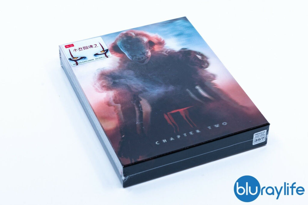 Coffret Steelbook One Click de Ça Chapitre 2, édition limitée HDzeta, étiquette argentée exclusive