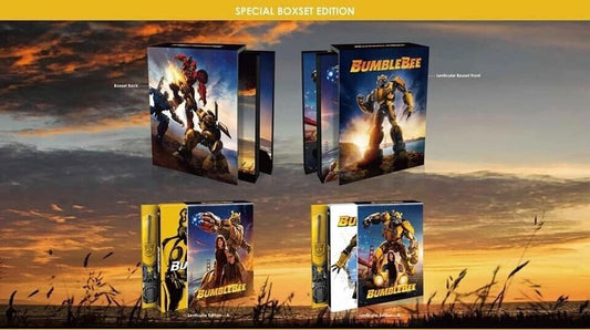 Bumblebee Steelbook One Click Box Set HDzeta Exclusive Silver Label