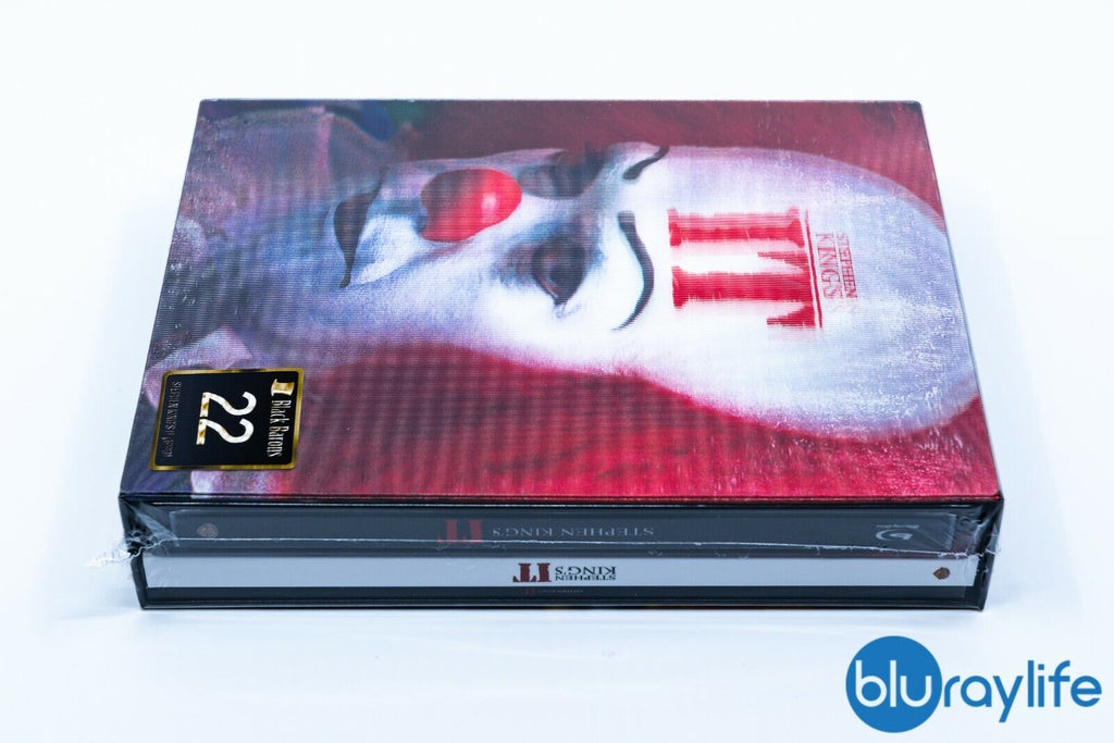 Ça (1990) Blu-ray Steelbook Black Barons #22 Lenticulaire XL Fourrure intégrale