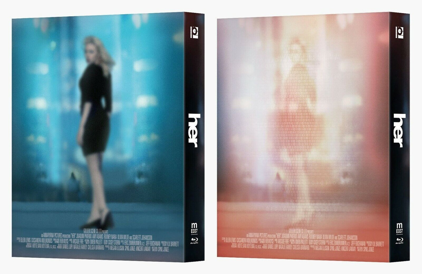 HER Blu-ray Steelbook Manta Lab Exclusive ME#37 Double Lenticular Full Slip