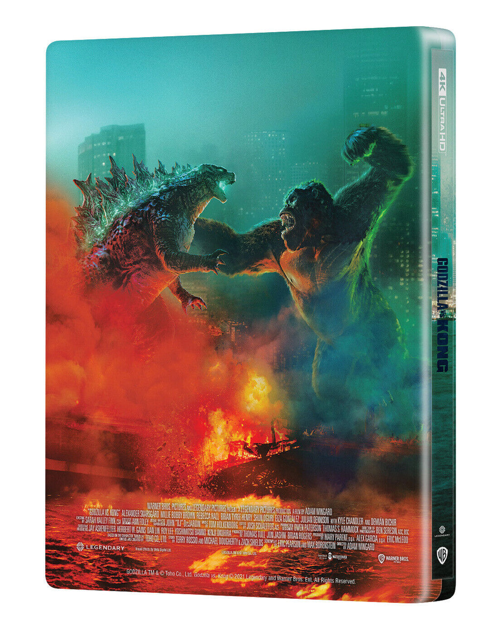 Coffret Steelbook 4K Blu-ray Godzilla V Kong, édition exclusive Manta Lab ME#41, disponible en un clic