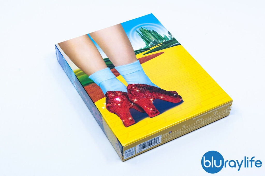 Le Magicien d'Oz 4K Blu-ray Steelbook Lenticulaire Fourreau Intégral HDzeta Étiquette Argentée