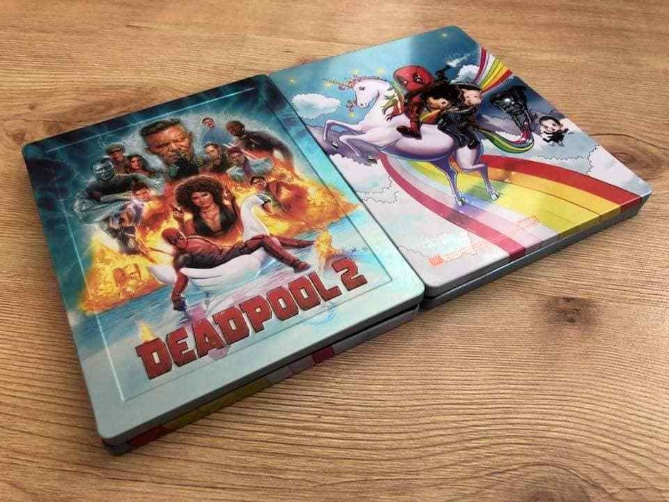 Deadpool 2 Blu-ray Steelbook Filmarena Collection #107  E5B Quarter Slip