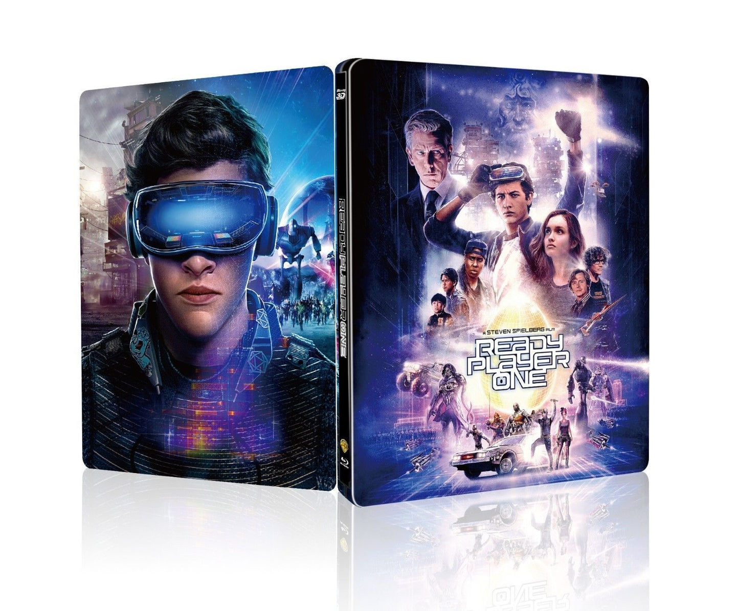 Ready Player One 3D+2D Blu-ray Steelbook Double Lenticular Full Slip HDzeta Exclusive Gold Label