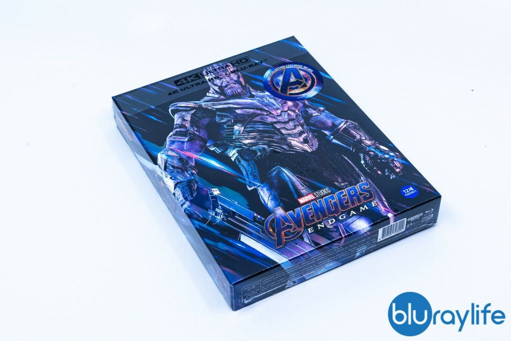 Avengers : Endgame 4K+2D Blu-ray Steelbook Collection WeET Exclusive #8 Fourreau A1