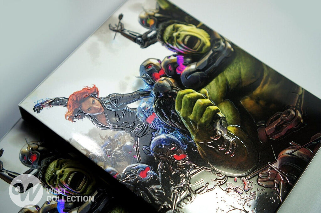 Avengers : L'Ère d'Ultron 4K+2D+3D Blu-ray SteelBook Collection WeET Exclusive #15 Lenticulaire Full Slip B1
