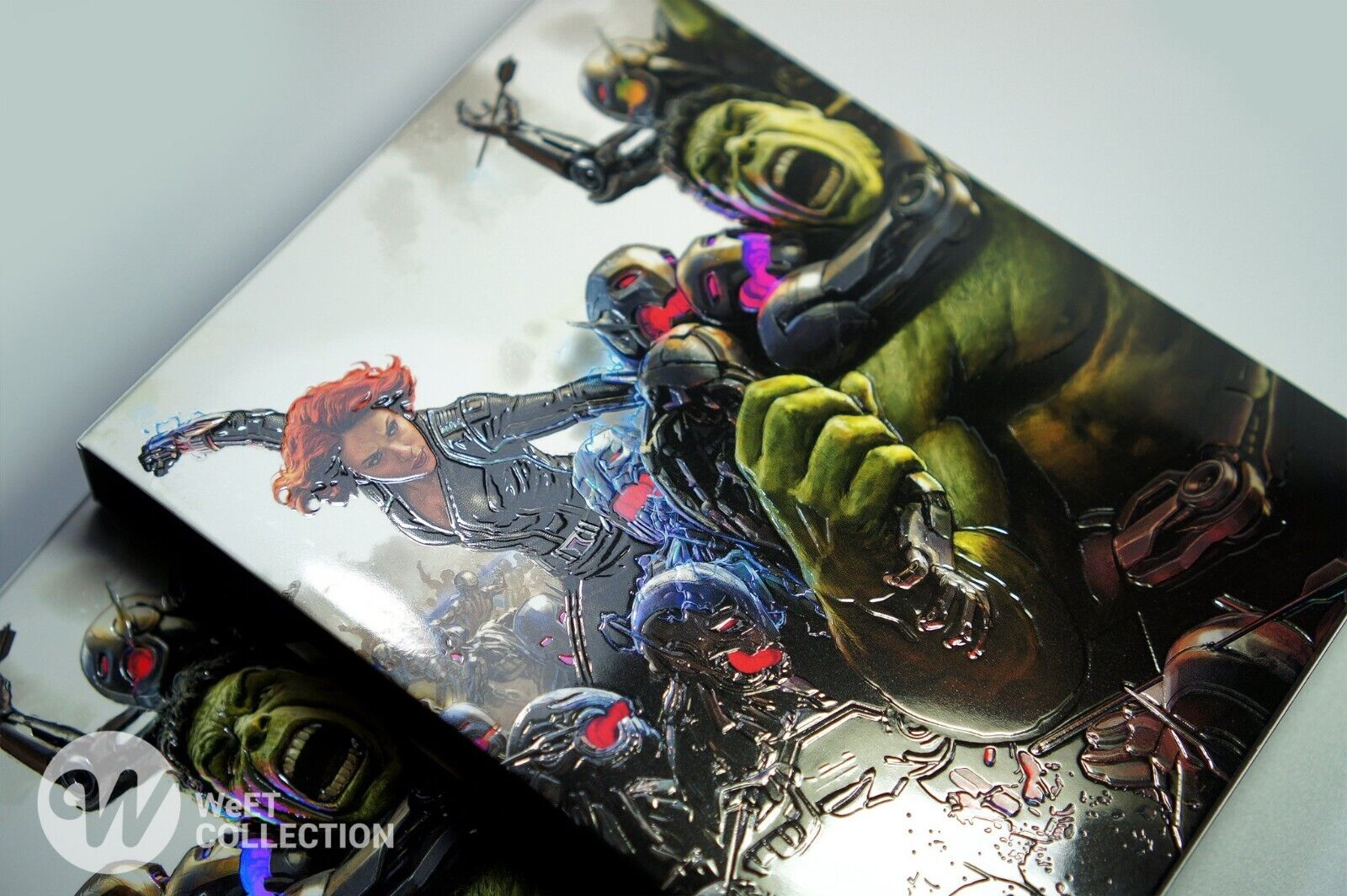 Avengers : L'Ère d'Ultron 4K+2D+3D Blu-ray SteelBook Collection WeET Exclusive #15 Lenticulaire Full Slip B1