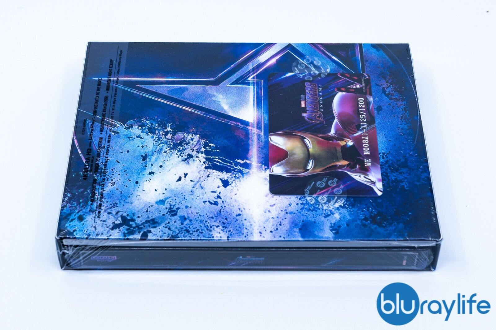 Avengers : Endgame 4K+2D Blu-ray Steelbook Collection WeET Exclusive #8 Fourreau A1