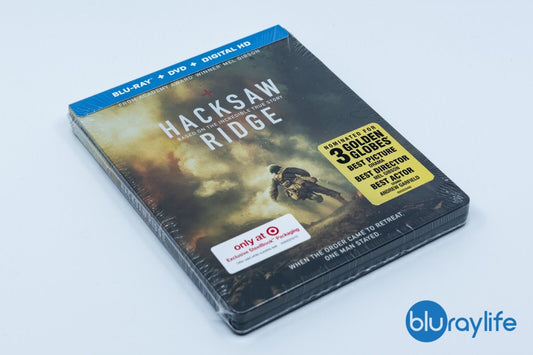 Hacksaw Ridge - Target Exclusive Steelbook Blu-ray + DVD + Digital