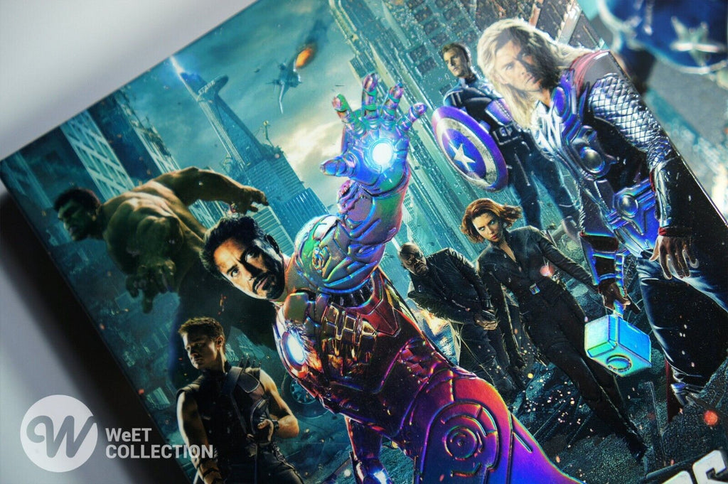 Avengers 4K+2D Blu-ray SteelBook Collection WeET Exclusive #14 Fourreau A2
