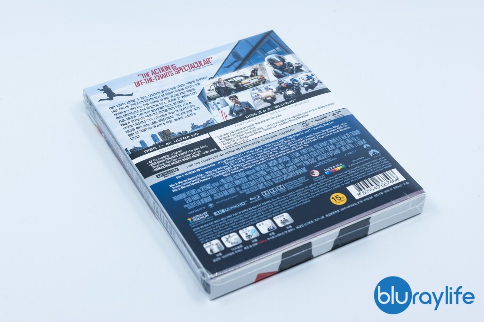 Mission : Impossible - Fallout 4K+2D Blu-ray Steelbook U`Mania Selective No.2 Full Slip