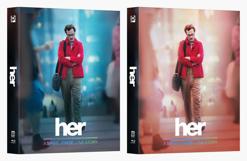 HER Blu-ray Steelbook Manta Lab Exclusive ME#37 Double Lenticulaire Full Slip