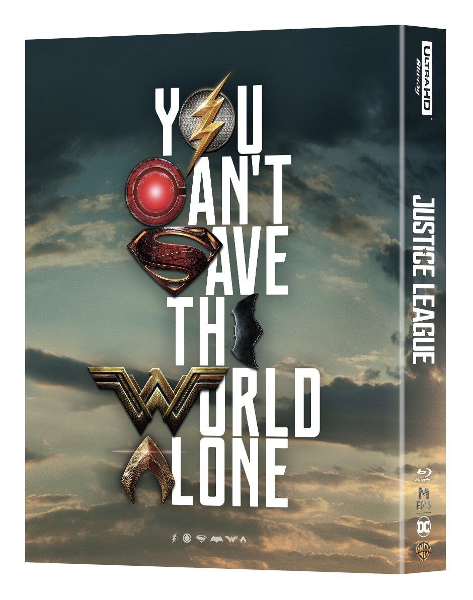 Justice League 4K+3D Blu-ray Steelbook Manta Lab Exclusive ME#15 One Click Box Set *LOW NUMBER #007*