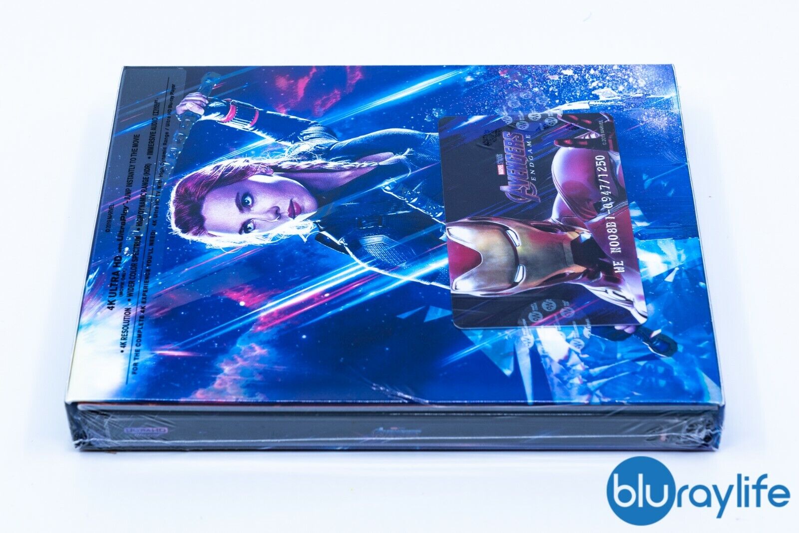 Avengers : Endgame 4K+2D Blu-ray Steelbook WeET Collection #8 Pochette lenticulaire B1