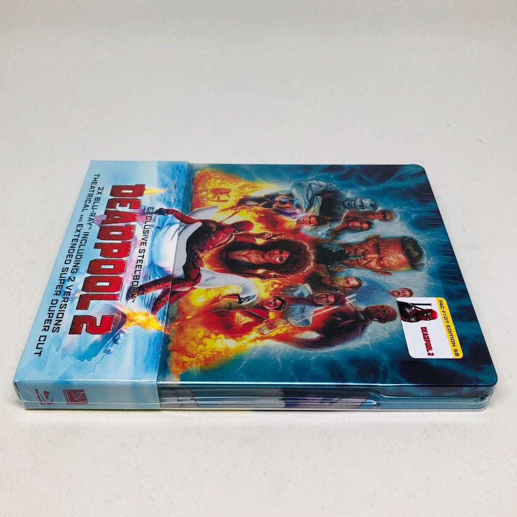 Coffret Steelbook Blu-ray Deadpool 2, Collection Filmarena n° 107 E5B, Quarter Slip