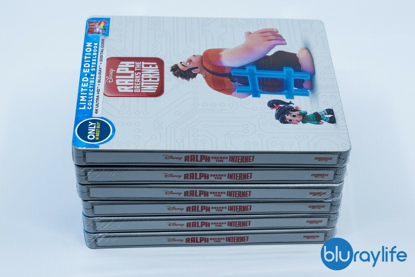Ralph Breaks the Internet 4K Blu-ray Steelbook + Digital Best Buy Exclusive
