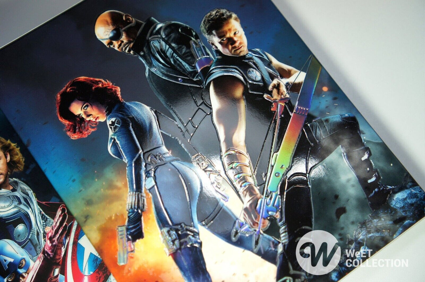 Avengers 4K+2D Blu-ray SteelBook WeET Collection Exclusive #14 Lenticular Full Slip B2