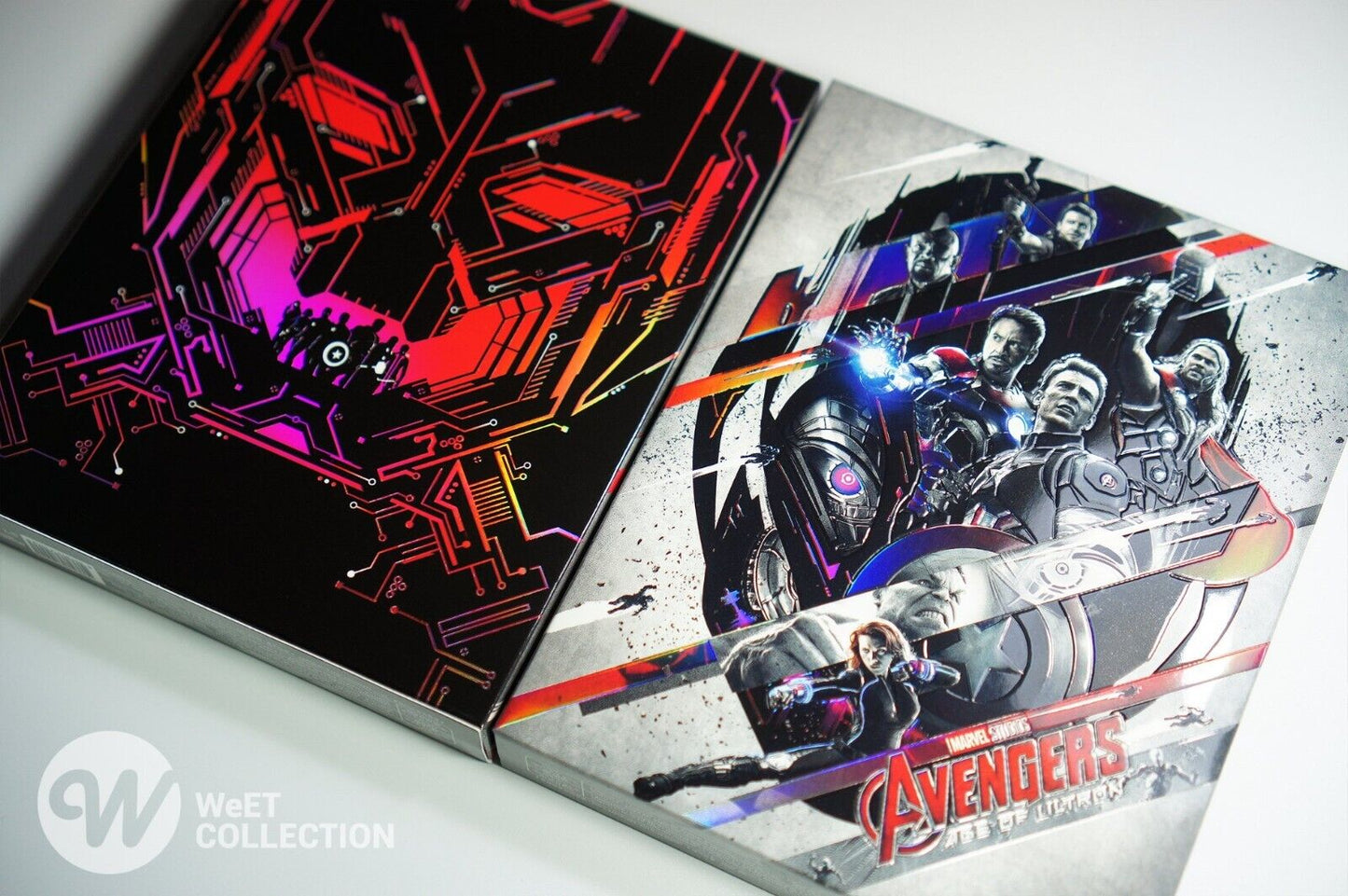 Avengers: Age of Ultron 4K+2D Blu-ray SteelBook WeET Collection Exclusive #15 Full Slip A2
