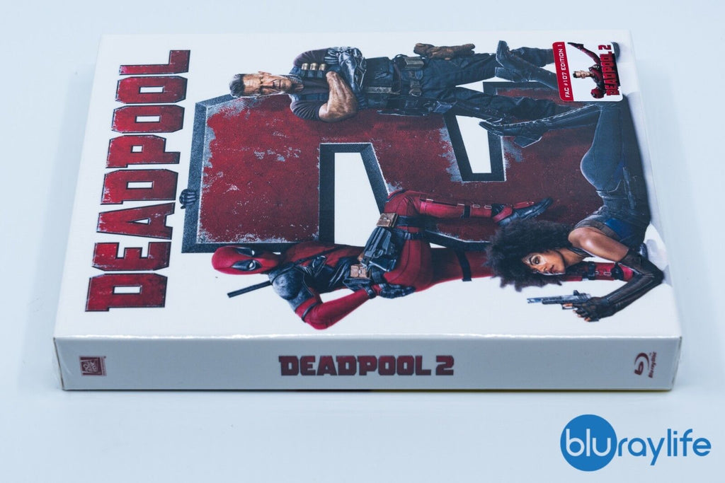 Coffret Steelbook 4K Blu-ray Deadpool 2, Collection Filmarena n° 107, épisodes 1 et 2